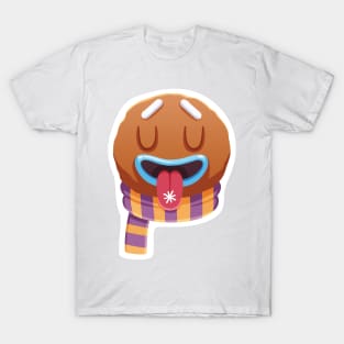 Christmas Sticker, Ginger Man Sticker T-Shirt